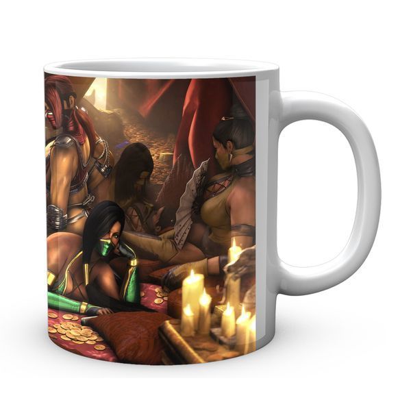 Кухоль GeekLand Mortal Kombat Мортал Комбат Жіночі персонажі MK.02.373 MK.02.373 фото