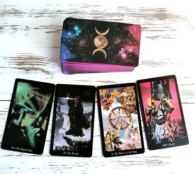 Карти Таро Відьм Witches Tarot Чаклунське таро в металевій коробці 2569399738 фото
