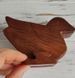 Шкатулка для колец с секретом Птица из розового дерева 186 фото 3