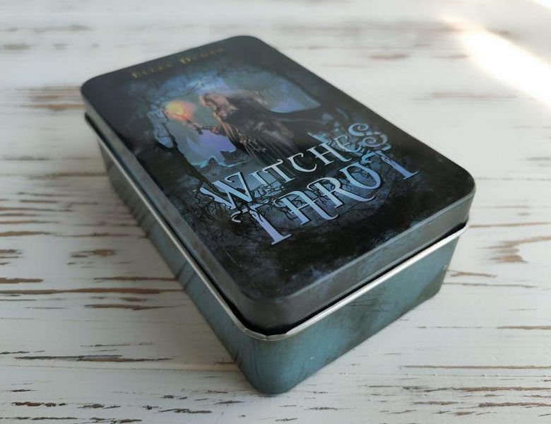 Карти Таро Відьм Witches Tarot Чаклунське таро в металевій коробці 2569399738 фото