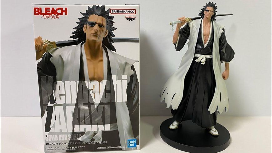 Фігурка Banpresto&nbsp;Bandai Spirits Блич Bleach Kenpachi Zaraki&nbsp;Кенпачі Зараки 15 см&nbsp;JAP BL KI 22.94 2676271772 фото