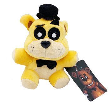 М'яка іграшка П'ять ночей з Фредді Golden Freddy Золотий Фредді 18 см FNAF48-8 1691962817 фото