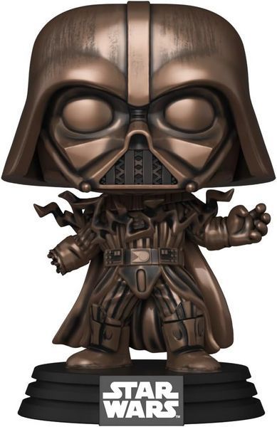 Фигурка Funko Pop Звёздные войны Дарт Вейдер Star Wars Darth Vader Metallic 10 см Exclusive FP SW V 288 2504221959 фото