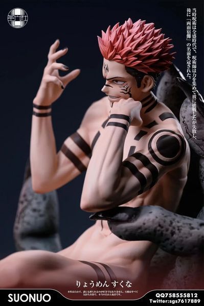 Оригінальна фігурка 18+ SGS Studio Магічна битва Сукуна Jujutsu Kaisen Sukuna 28 см SGS S JK S 2440643213 фото