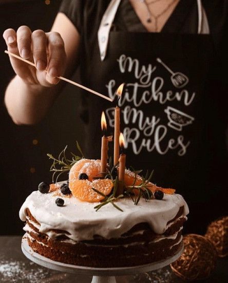 Фартук My Kitchen My Rules (Черный) 124381 фото