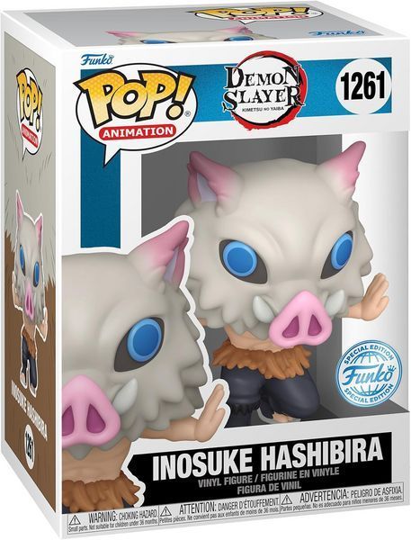 Фігурка Funko Pop Клинок розсікаючий демонів Іноске Хашибіра Demon Slayer Inosuke Hashibira 10 см FP DS IH 1261 2494381041 фото
