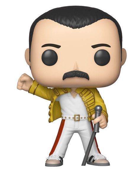 Фигурка Funko Pop Фанко Поп&nbsp;Квин&nbsp;Фредди Меркьюри Queen Freddie Mercury&nbsp;Wembley 1986 10 см Q FM 96 2306894947 фото