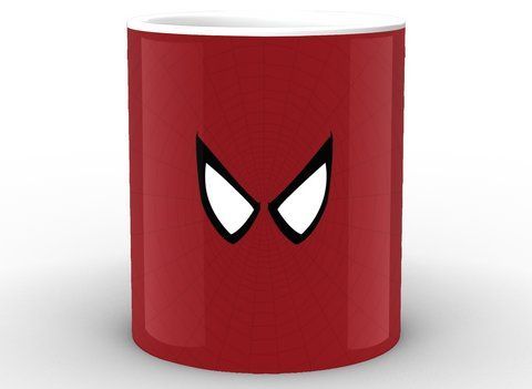 Кружка GeekLand Людина-Павук Спайдермен Spider-Man мінімалізм червона SM.02.030 SM.02.030.261 фото