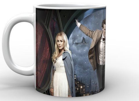 Кружка GeekLand белая Доктор Кто Doctor Who Доктор кто на фоне арки DW.02.025 1757920443 фото