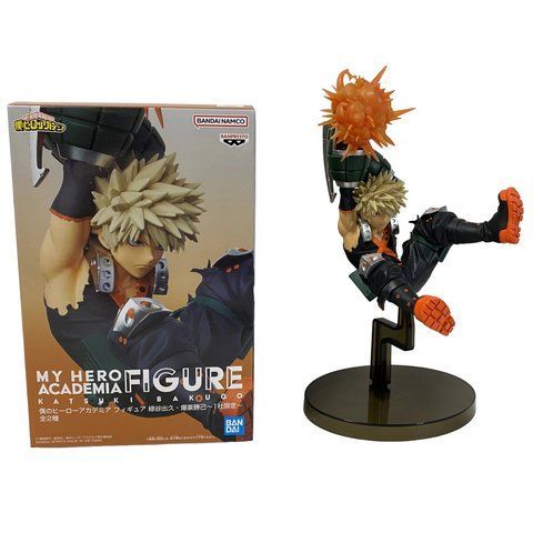 Фігурка Banpresto Моя геройська академія Кацукі Бакуго My Hero Academia Katsuki Bakugo 10 см B MHA KB LE 10 B MHA KB LE 10 фото