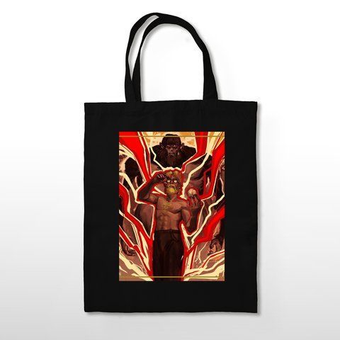 Шоппер эко-сумка Атака на титанов Attack on Titan Зик Йегер BAG AZ 05 BAG AZ 05 фото