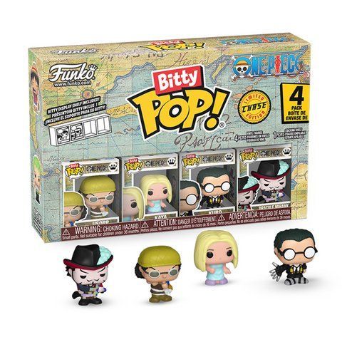 Набор фигурок Bitty Pop Ван Пис пак One Piece 4 Pack 3 см FBP OP 03 2841455088 фото