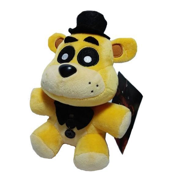 М'яка іграшка П'ять ночей з Фредді Golden Freddy Золотий Фредді 18 см FNAF48-8 1691962817 фото