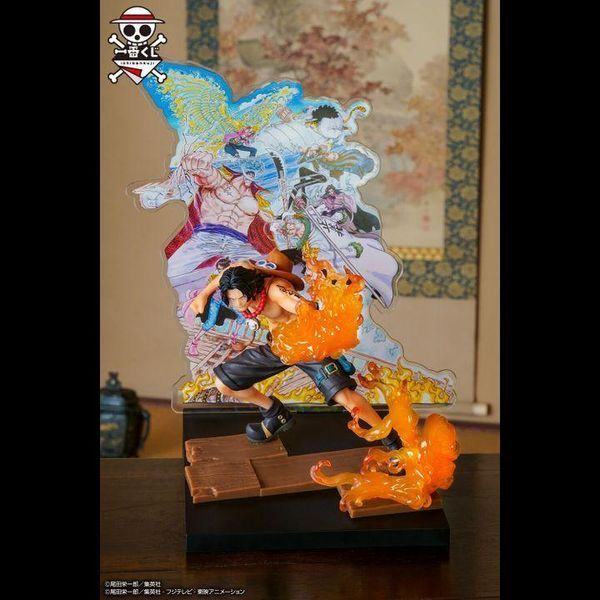 Фигурка диорама Bandai Ichiban Kuji One Piece Ван Пис Ace Эйс 25 см B IK OP A B IK OP A фото