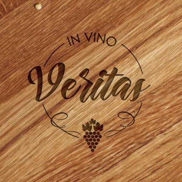 Доска для нарезки "In vino veritas", 30 см, английский 2603936300 фото