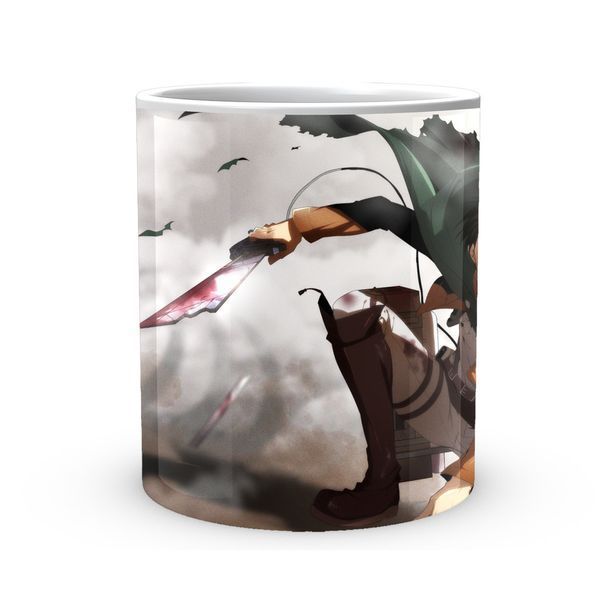 Кружка GeekLand Attack on Titan Атака Титані Леві AOT 002.19 AOT 002.19 фото