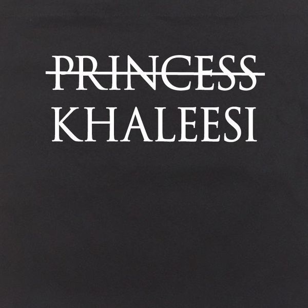 Экосумка GoT "Princess khaleesi", Черный, английский 2603862732 фото