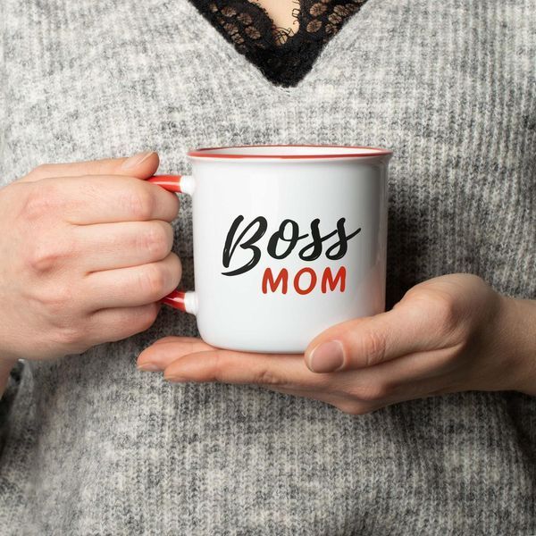 Кружка "Мама boss", англійська BD-kruzh-190 фото