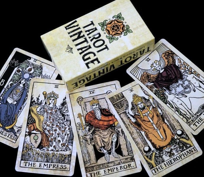 Карти Таро Вінтажне Tarot Vintage 10.2х6 см 2569389095 фото