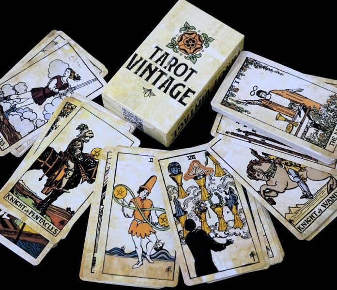 Карти Таро Вінтажне Tarot Vintage 10.2х6 см 2569389095 фото