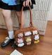 Сумка с декоративными плюшевыми зверушками 33х20 см 3046724590 фото 2