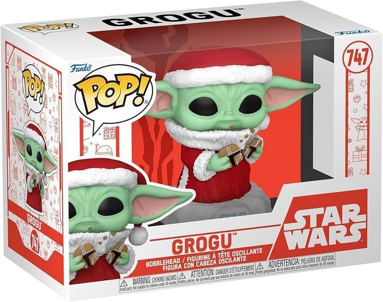 Фігурка Funko Pop Мандалорець Грогу The Mandalorian Grogu 10 см FP M G 747 2457525937 фото