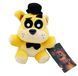 М'яка іграшка П'ять ночей з Фредді Golden Freddy Золотий Фредді 18 см FNAF48-8 1691962817 фото 3