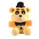 М'яка іграшка П'ять ночей з Фредді Golden Freddy Золотий Фредді 18 см FNAF48-8 1691962817 фото 4