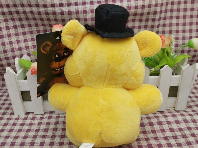 М'яка іграшка П'ять ночей з Фредді Golden Freddy Золотий Фредді 18 см FNAF48-8 1691962817 фото