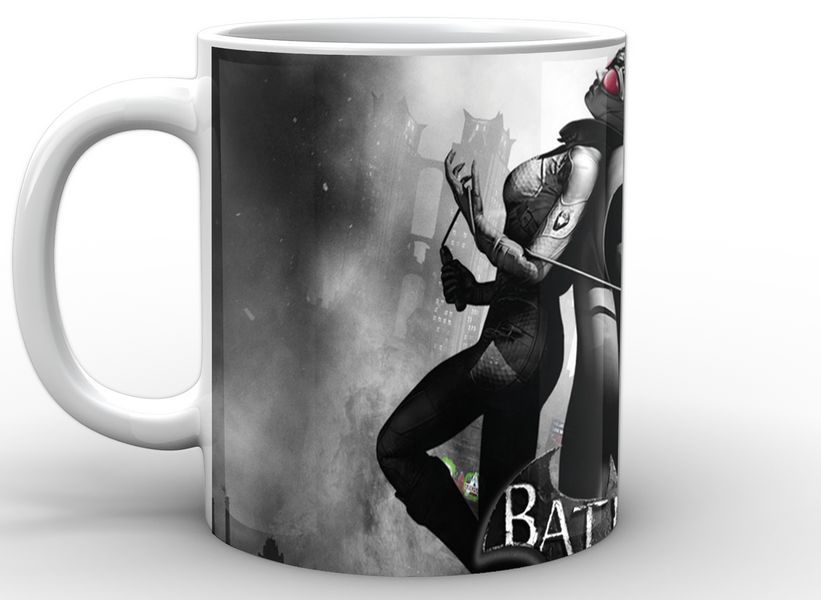 Кружка GeekLand белая Бэтмен Batman Бэтмен кошка и бэтмен BM.02.030 BM.02.030 фото