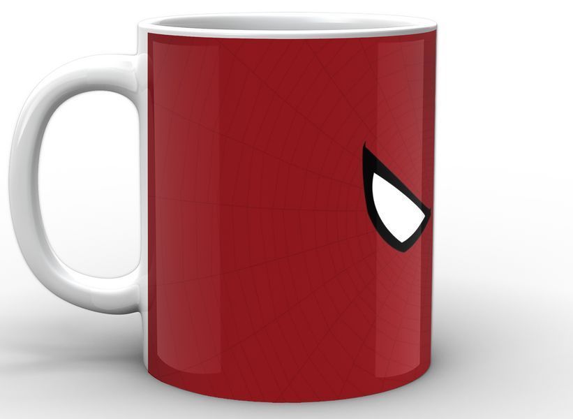 Кружка GeekLand Человек-Паук Спайдермен Spider-Man минимализм красная SM.02.030 SM.02.030.261 фото
