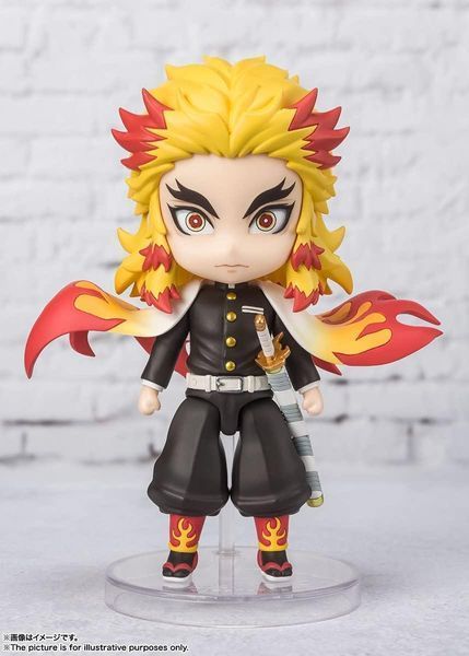 Фігурка Bandai Namco Demon Slayer Kyoujuro Rengoku Клинок, що розсікає демонів, Кьоджуро Ренгоку 8 см BN DS K 057 BN DS K 057 фото