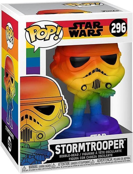 Фигурка Funko Pop&nbsp;Pride Звездные Войны Star Wars Stormtrooper (Rainbow) Штурмовик&nbsp;10см FP P SW S FP P SW S фото