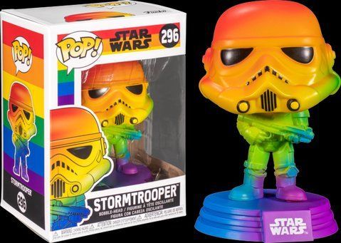 Фігурка Funko Pop&nbsp;Pride Зіркові Війни Star Wars Stormtrooper (Rainbow) Штурмовик&nbsp;10см FP P SW S FP P SW S фото