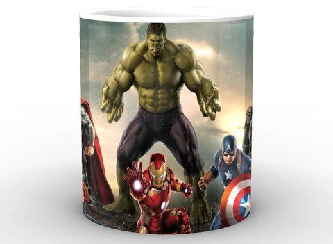 Кружка GeekLand белая Avengers Мстители с халком AG.02.036 AG.02.036 фото