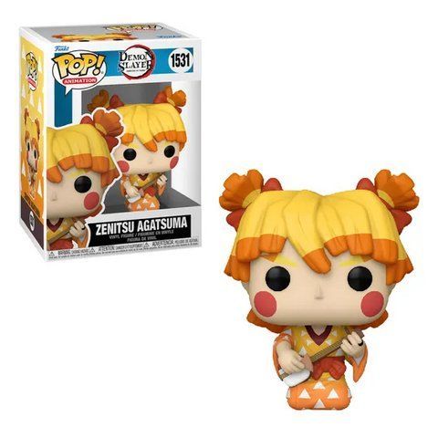 Фигурка Funko Pop Клинок рассекающий демонов Зеницу Агацума Demon Slayer Zenitsu Agatsuma 10 см FP DS ZA 1531 FP DS ZA 1531 фото
