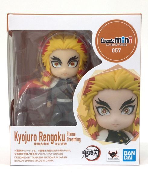 Фігурка Bandai Namco Demon Slayer Kyoujuro Rengoku Клинок, що розсікає демонів, Кьоджуро Ренгоку 8 см BN DS K 057 BN DS K 057 фото