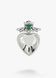 Кулон серце срібний дукач Ягнус emerald 925 23-11505S04-5061p фото 1