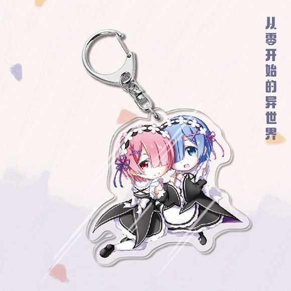 Брелок акриловый Re.Zero. Опять жизнь с нуля в другом мире RZ AK 03 1721984218 фото