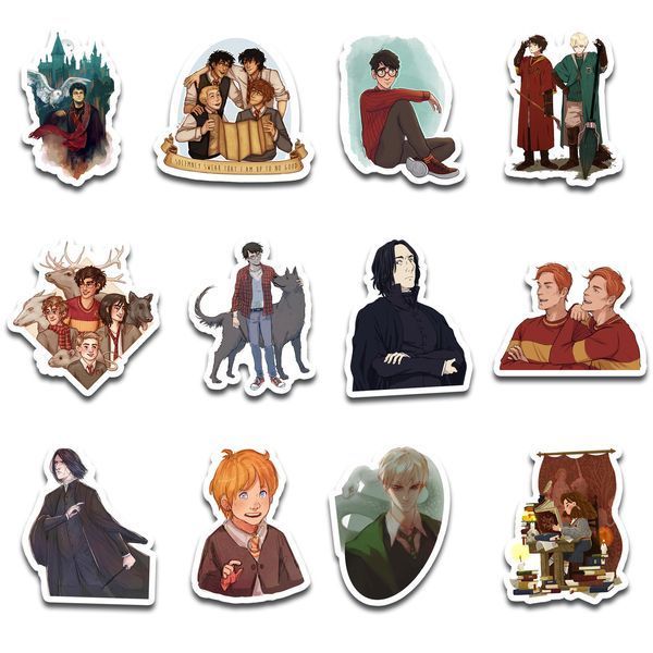 Стікерпак Набір наклейок GeekLand Гаррі Поттер Harry Potter 45 штук SP HP 01 2455596806 фото
