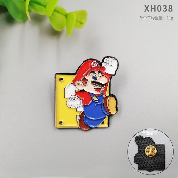 Значок Супер Маріо Маріо Super Mario Mario 3,5 см P SM M 01 2358957373 фото