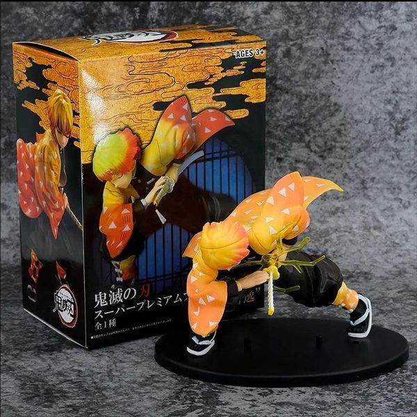 Фігурка Sega&nbsp;Demon Slayer Zenitsu Agatsuma Клинок, який знищує демонів Зеніцу Агацума 16 см SP DS ZA SP DS ZA фото