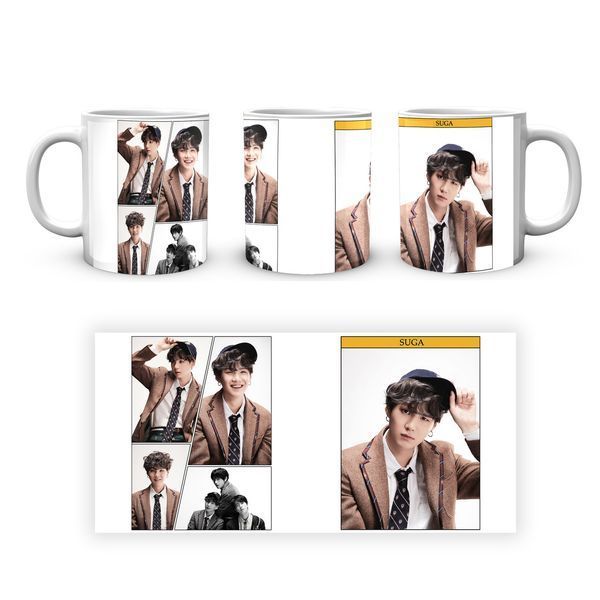 Кухоль GeekLand Bangtan Boys BTS SUGA Мін Юнгі Колаж CP 04.478.280 1757908126 фото