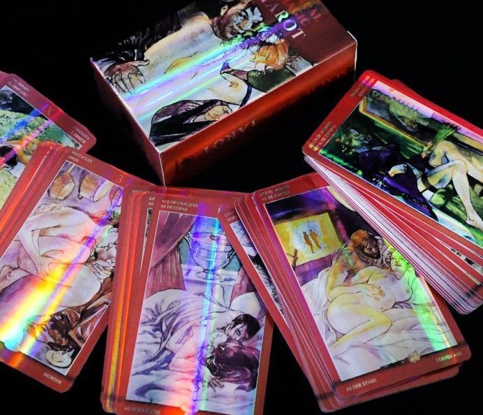 Карты Таро Магия Наслаждений голография Sexual Magic Tarot 2569388990 фото