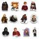 Стікерпак Набір наклейок GeekLand Гаррі Поттер Harry Potter 45 штук SP HP 01 2455596806 фото 5