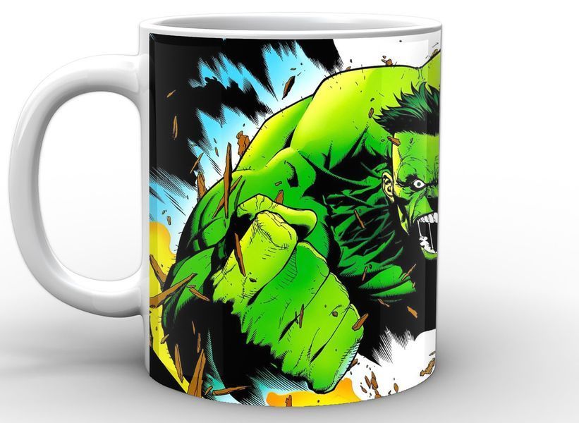 Кухоль Geek Land білий Халк Hulk comics HU.02.002 HU.02.002 фото