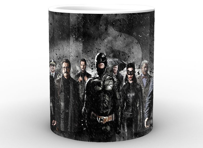 Кухоль GeekLand білий Бетмен Batman Бетмен Готем-ситі BM.02.045 BM.02.045 фото