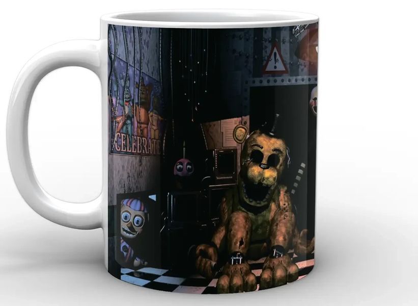 Кружка Five Nights At Freddys П'ять ночей з Фредді постер FN.02.026 FN.02.026 фото