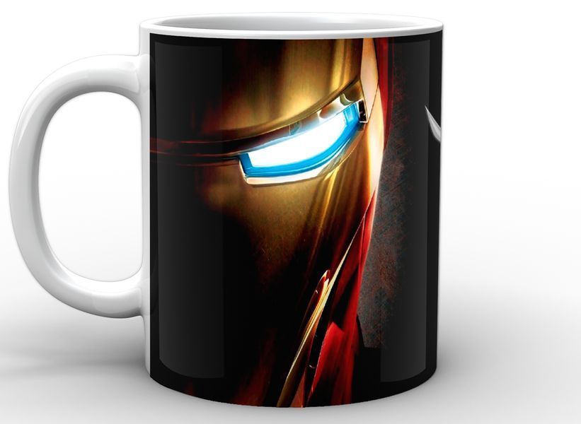 Кружка GeekLand белая Iron Man Железный Человек тони старк IM.02.053 1757923127 фото