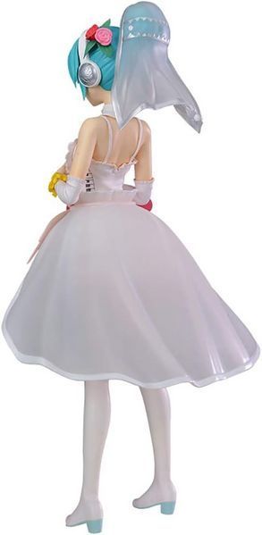 Фігурка Sega Вокалоїд Хацуне Міку Vocaloid Hatsune Miku White Dress 23 см S V HM WD 23 2463041722 фото